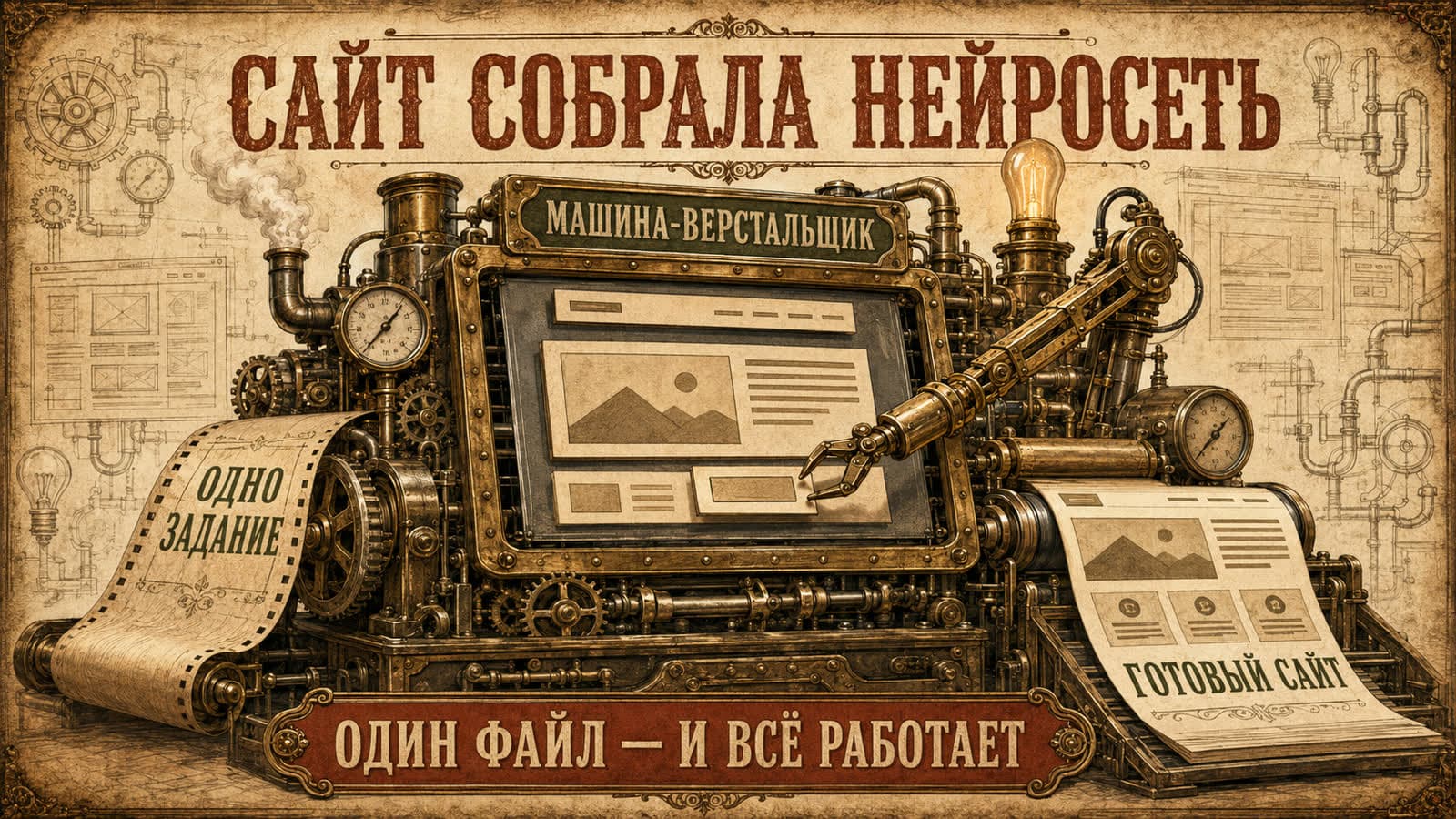 Сайт клуба, который собрал GPT: живой пример одним файлом