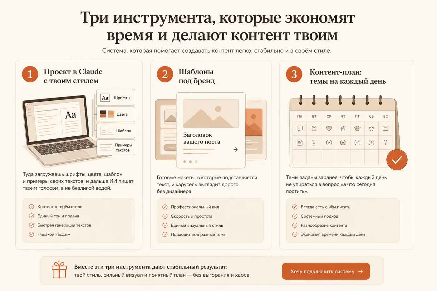 Три детали контент-завода