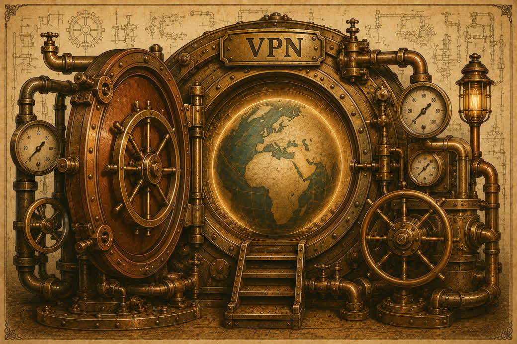 VPN — иллюстрация